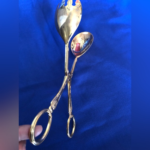 Vintage serving tongs - Picture 2 of 13